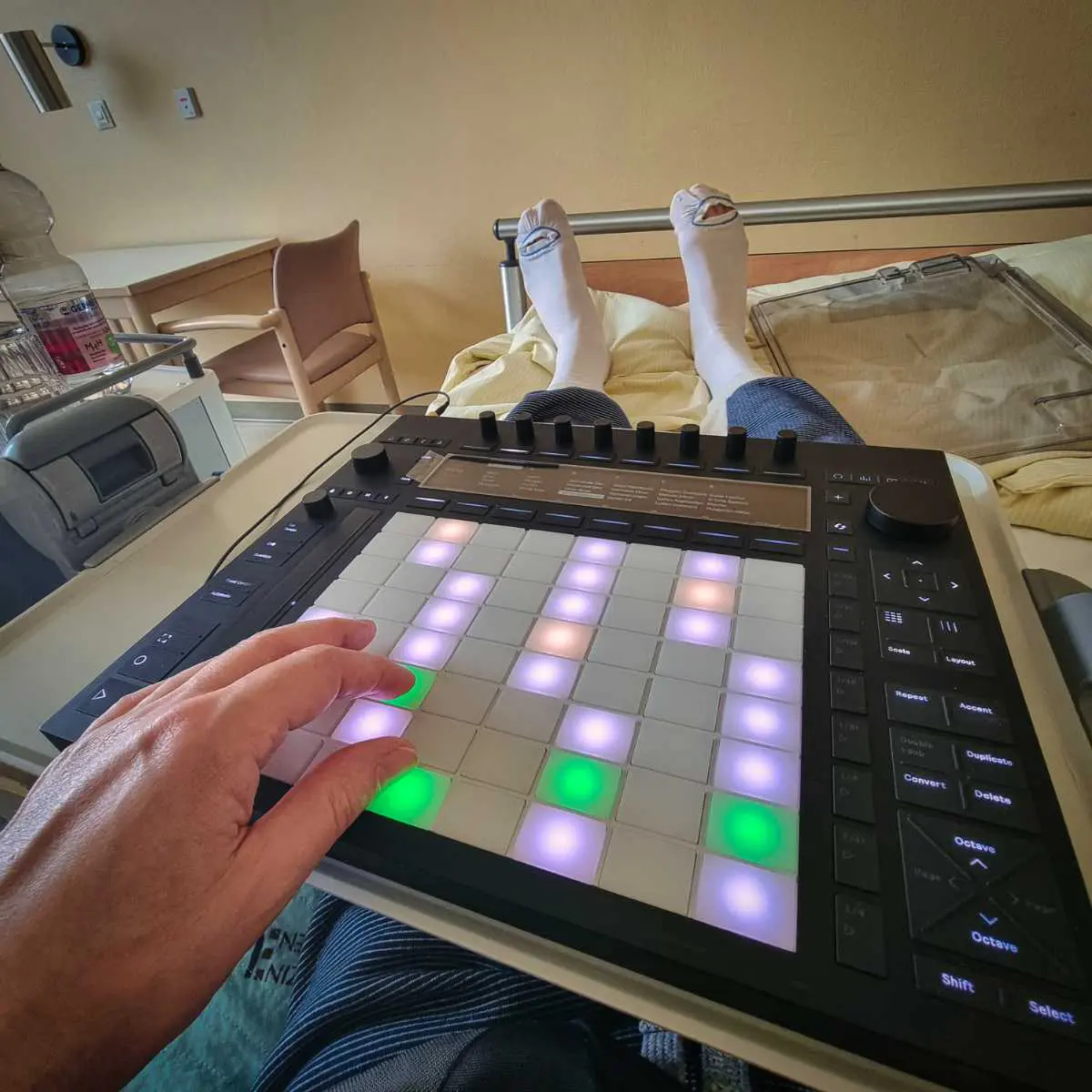 Push 3 therapy after cancer surgery